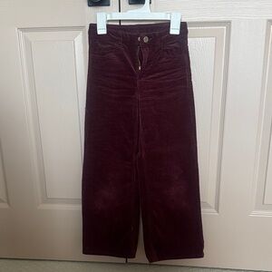 H&M Kids Burgundy Corduroy Pants